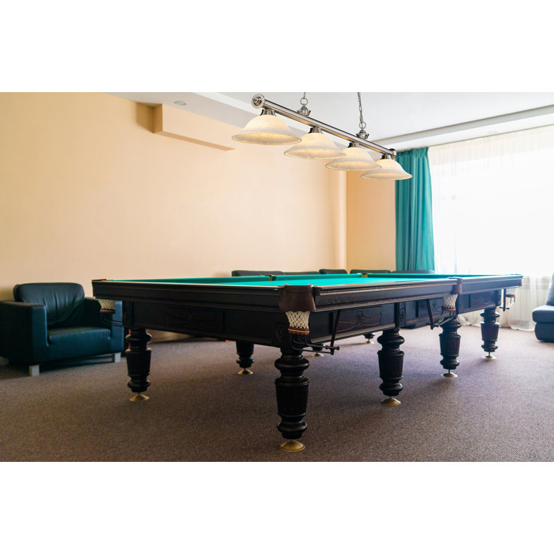 Billard 4 lumières Annaleisa, Nickel brossé