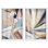 Balancing Lines Duo Shadowbox Print Gold Boho Wall Decor Set by Art Remedy, Blonde Frame, 16 x 24