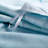 Lunaria 100% Cotton Duvet Cover Set – Aqua White Watercolor Marble, Ultra Soft, Reversible Bedding with Zipper & Corner Ties, Breathable Sateen Weave for Modern Bedrooms-2082591538
