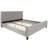 Upholstered Panel Bed-459804360-459804359