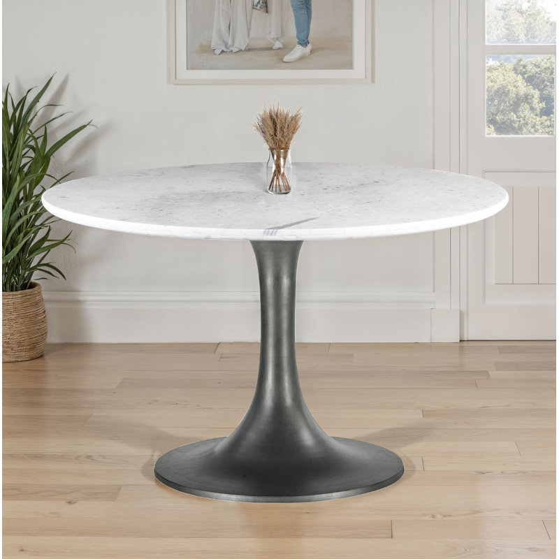 Round Marble Dining Table