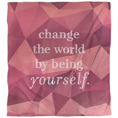 Housse de couette change the world quot