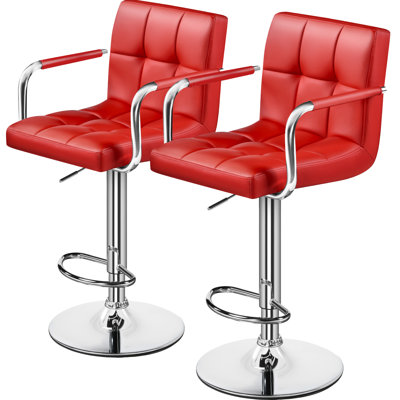 Pete Swivel Adjustable Height Bar Stool