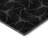 Premium Machine Washable Prisco Black Rug-373425152