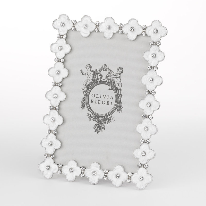 Clover Metal Picture Frame, 4" x 6"