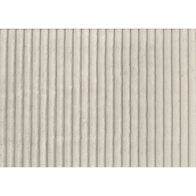 Ensemble de meubles modulaires en tissu de velours côtelé beige 1pc