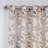 Finklea 100% Polyester Floral Room Darkening Grommet Curtain Panels-567929268-552753787