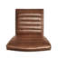 Chaises de salle à manger confortables en polyester avec structure en bois pour des sièges confortables et élégants, parfaites pour les cuisines familiales et les salles à manger.