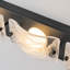 Barre de salle de bain à DEL noire 3CCT noire mat moderne-1054083875-1054083876