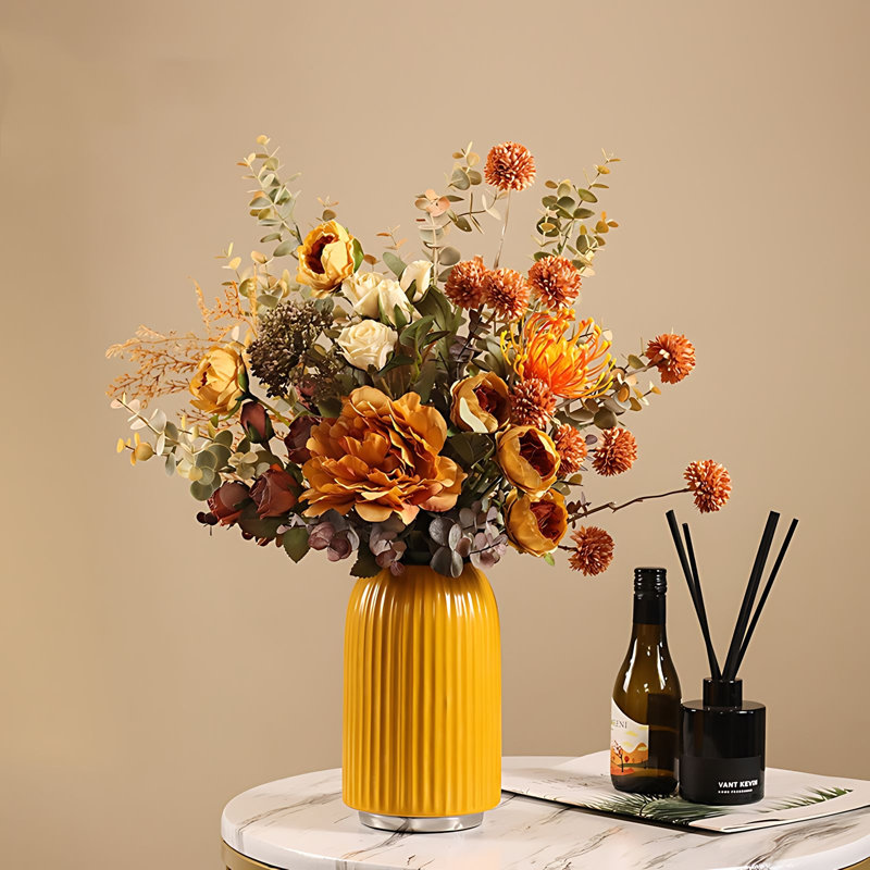 Arrangement floral dans un vase