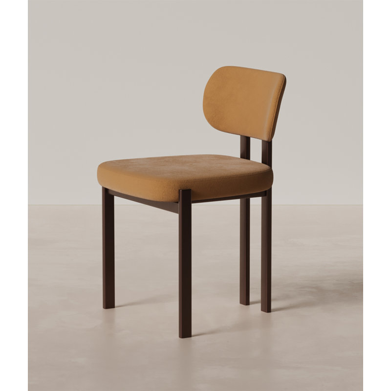 Chaise de salle à manger à dossier en bois de frêne massif French French