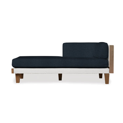 Catalina Outdoor Teak Chaise Lounge