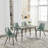 Benbrook Upholstered Kitchen Dining Side Chairs with Metal Legs for Living, Bedroom, Restaurant-90375956-90375965