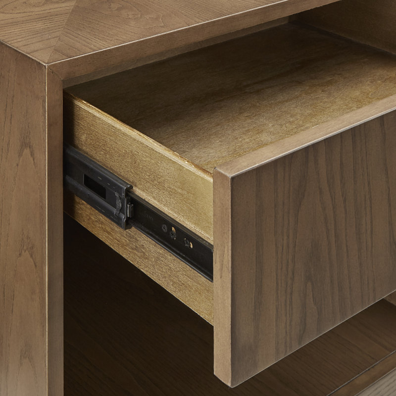 Bohannan End Table with Storage, Walnut