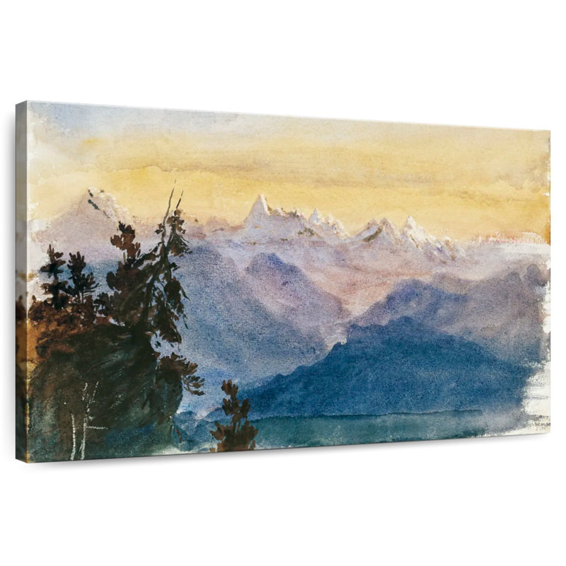 Alvord View From Mount Pilatus 1870, 24" H x 36" W