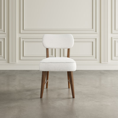 Donavan Mid-Century Modern Boucle Upholstery Dining Chair