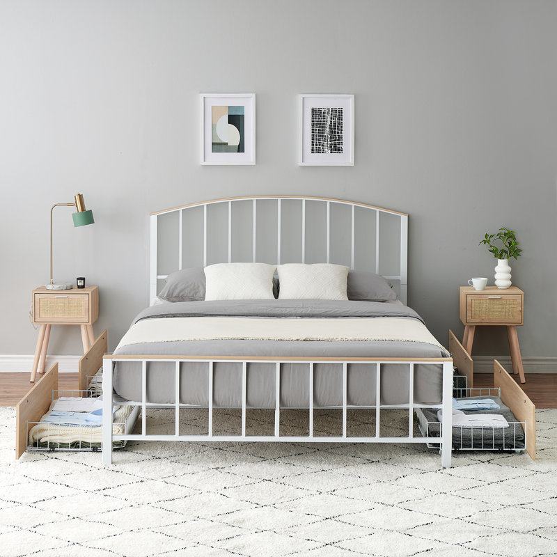 Kerri Storage Platform Bed, Queen