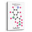 «Serotonin Molecule», art mural en verre acrylique-678792110