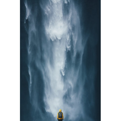Majestic Waterfall by Borchee - No Frame Print on Canvas