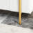Upholstered Linen Storage Bench with Cylindrical Arms and Iron Legs-1523623941