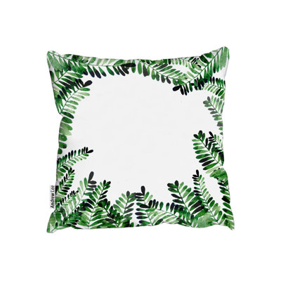 Botanical Leaves Cushion Cover