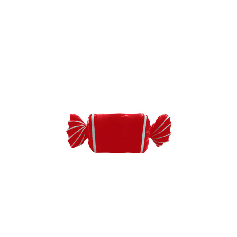 Jahmiere Chocolate Candy Over Sized Statue, Red