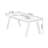 Brown+Black Rectangular Solid Wood+Iron desks-588747699