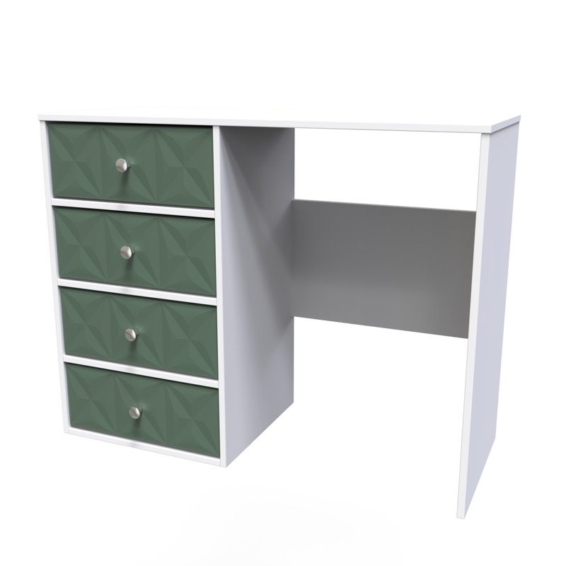 Carnlea Dressing Table, Labrador Green/White