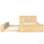 Lit plateforme en bois avec lit gigogne escamotable, armoire de rangement-1425633293-1425633295