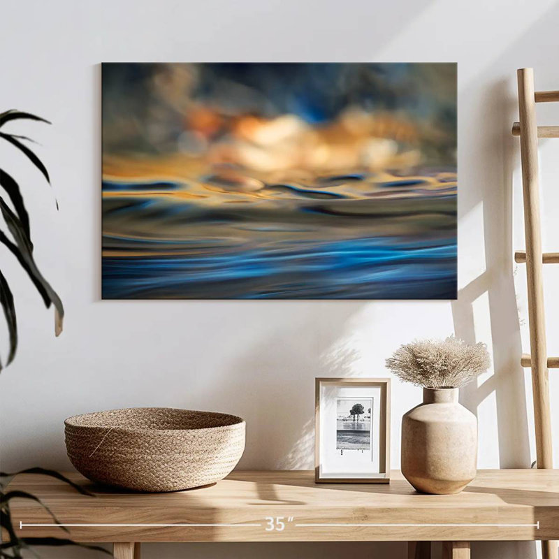 Evening Waves, 30" H x 45" W