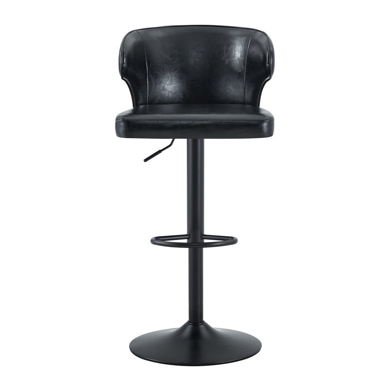 Chaise de bar, Noir, Noir, 2