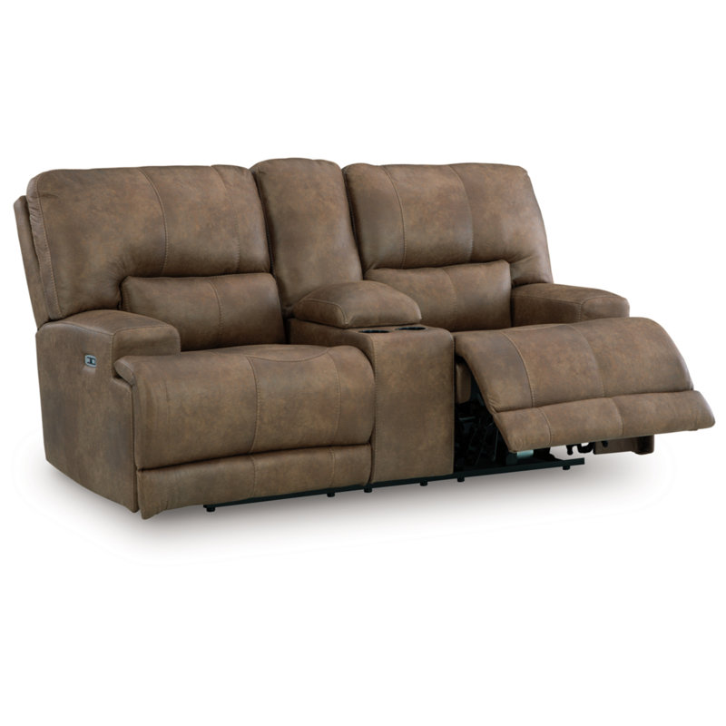 Causeuse inclinable électrique avec console Bealeaf