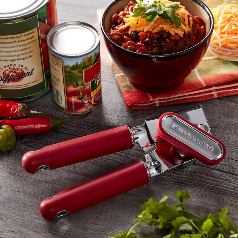 KitchenAid® All Over Silicone Can Opener, 7.55-Inch, Empire Red