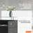 Karstens 2 Person Rectangle Glass Reception Desk
