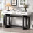 Extra Long Entryway Table Console Table With Three Drawers