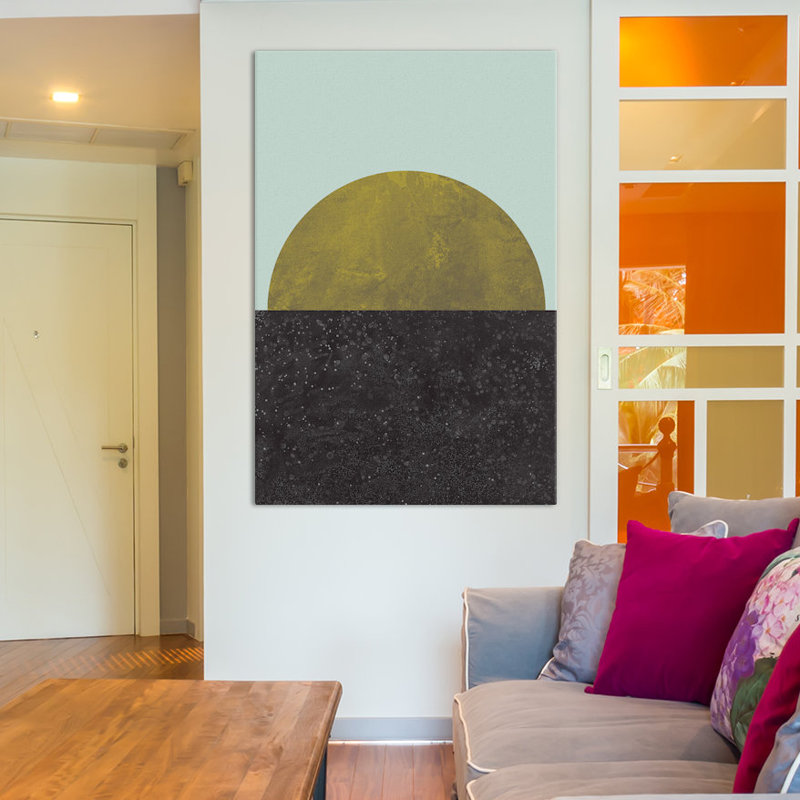 « last quarter », impression sur toile tendue, H 26 po x l 18 po x P 1,5 po, Toile
