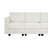 Drashti Convertible Modular Sectional Linen Sofa for Living Room, Apartment, Office-942541171