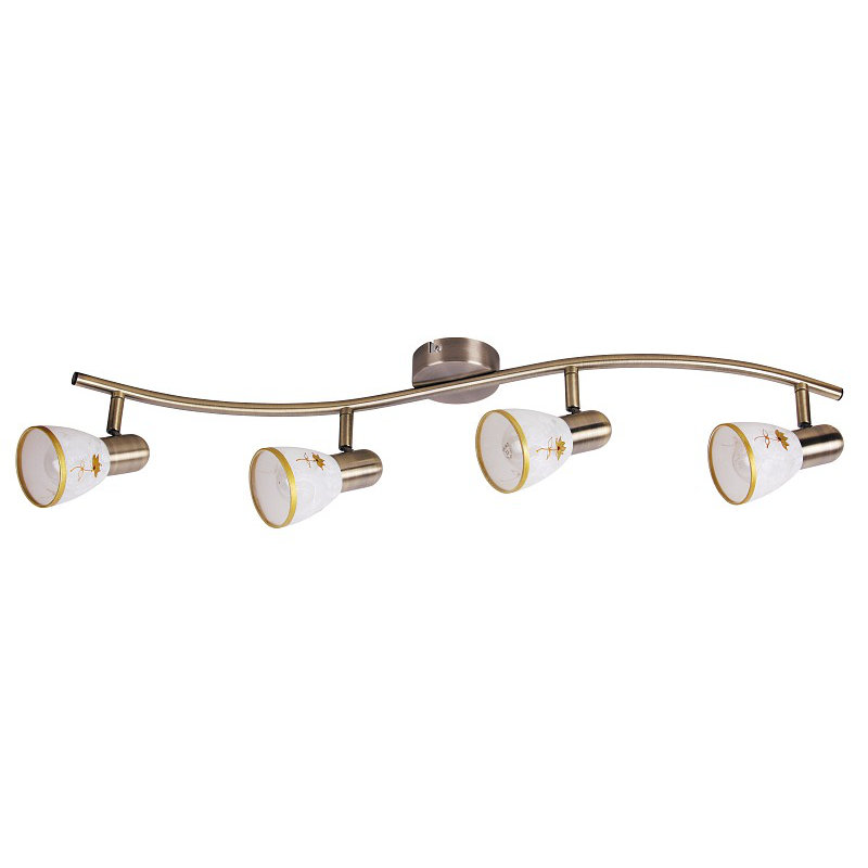 Art Flower Glass Flush Mount