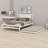 Platform Bed With Adjustable Trundle
