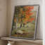 «Vintage Landscape CCXLV III», reproduction encadrée - bois massif