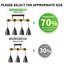 4 - Light Matte Black Cone Pendant