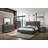 Hannabella Upholstered Microfiber / Microsuede Standard Bed