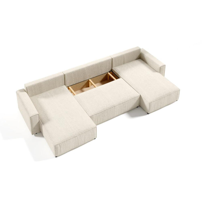 Beyazit 6 Seater Sofa Bed, Beige