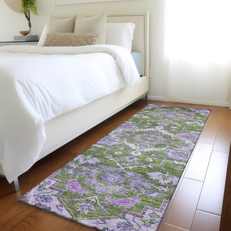 Malchow Oriental Indoor / Outdoor Rug, Runner 2'3" x 7'6"