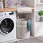 Panier à linge ovale portatif moderne - écologique, capacité de 58 L-728003188