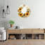 Horloge murale tournesol 24 po