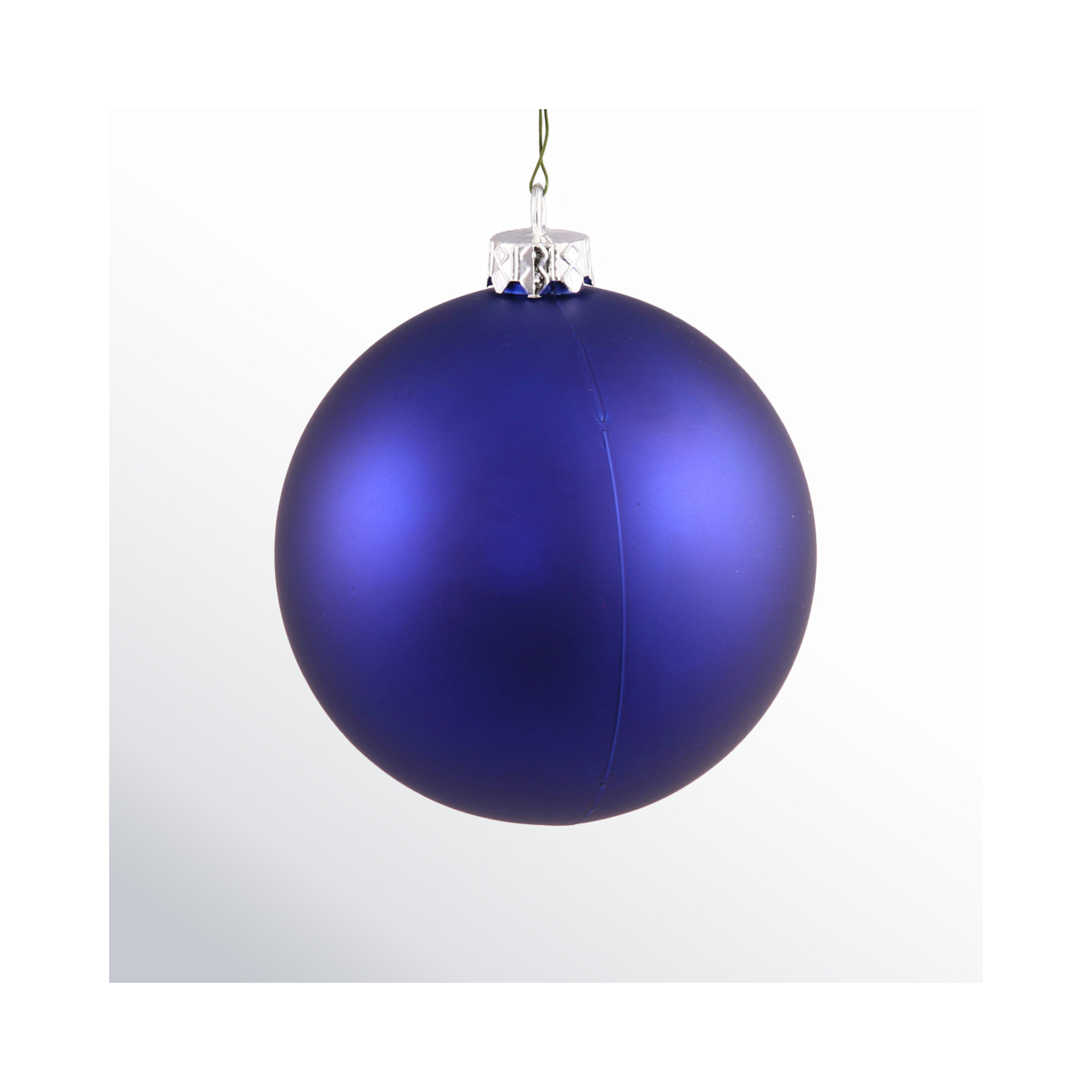 Holiday Décor Ball Ornament, Cobalt Blue, 2.75" H x 2.75" W x 2.75" D