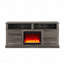 Console 70 po avec foyer et chauffage