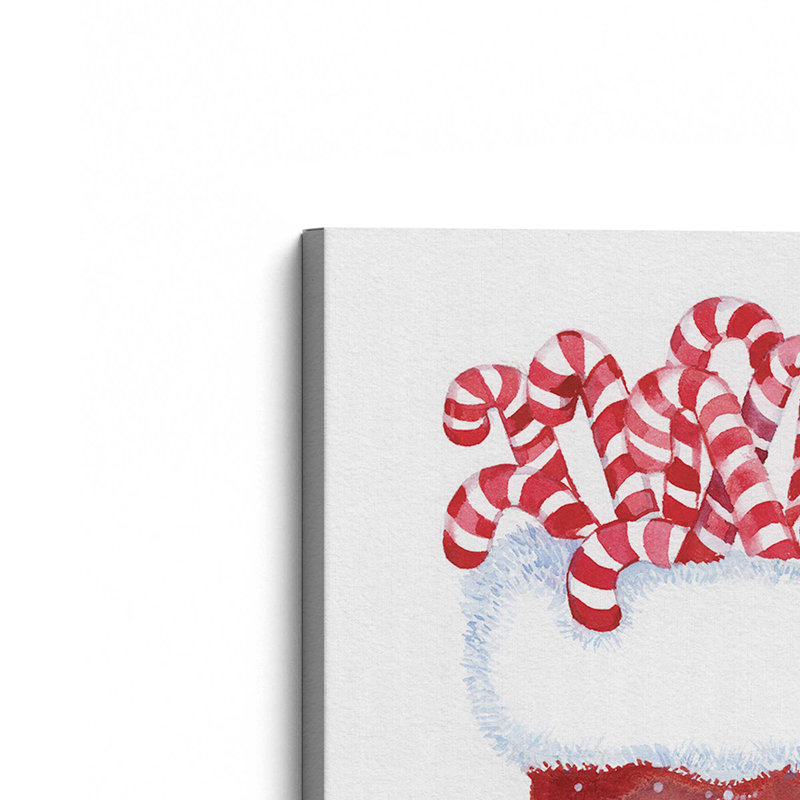«Winter's Candy Keeper», reproduction sur toile dans un cadre poli, Toile tendue, H 18 po x l 12 po x P 1,25 po
