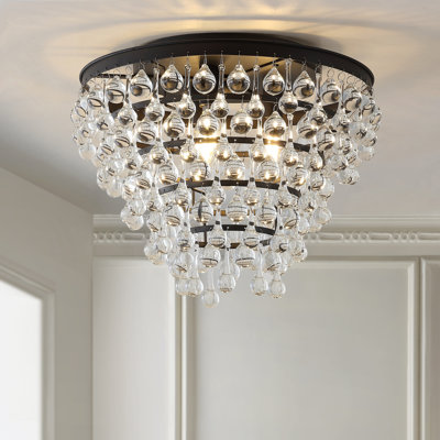 Plafonnier encastré 3 lumières 16 po Pell